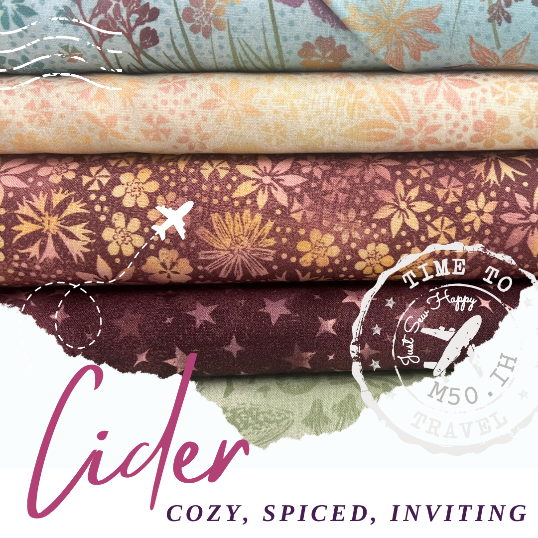 M50 Island Hopping Quilt Kit: Cider