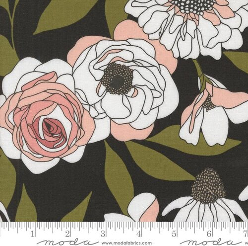 Botany Cabbage Rose Ink