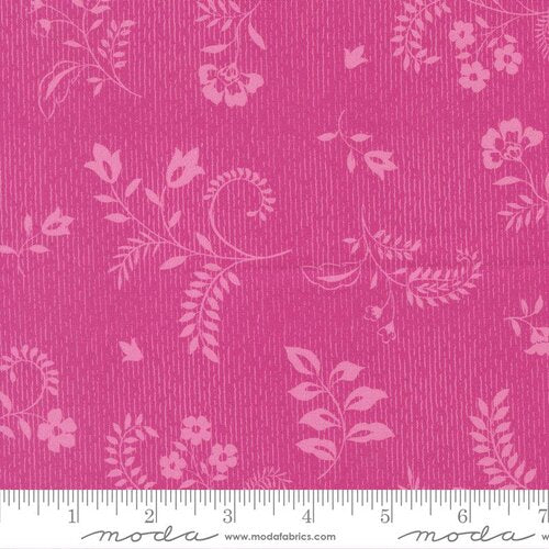 Parlor Boho Flowers Passion Magenta