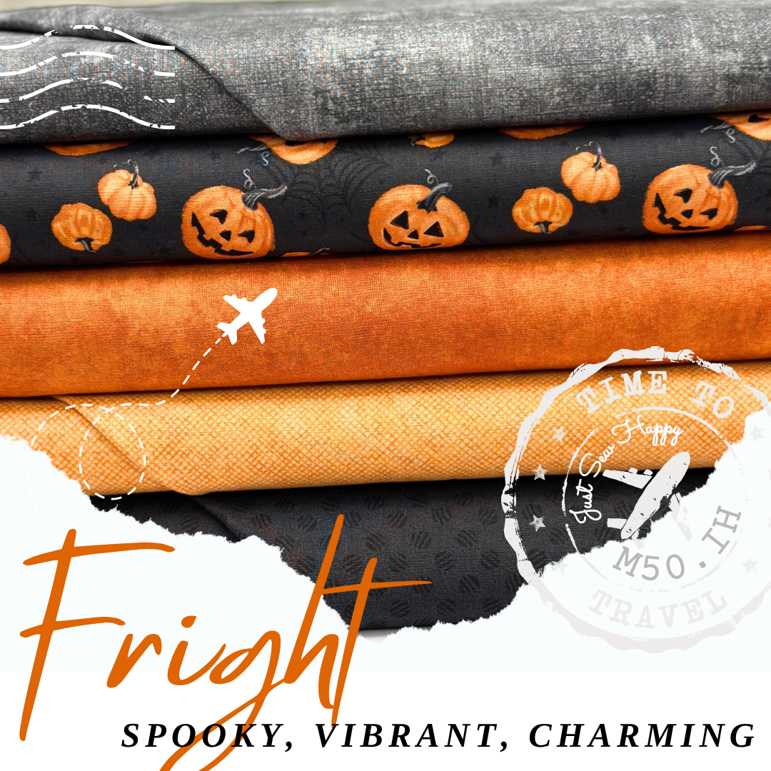 M50 Island Hopping Quilt Kit: Fright