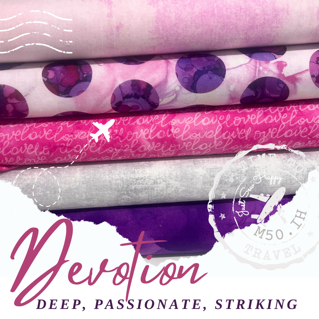 M50 Island Hopping Quilt Kit: Devotion