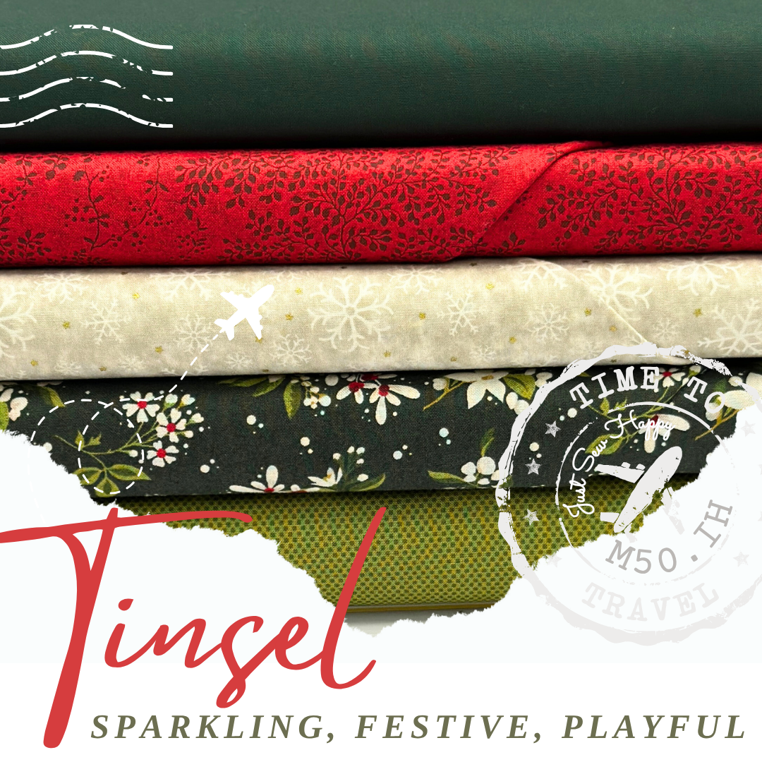 M50 Island Hopping Quilt Kit: Tinsel