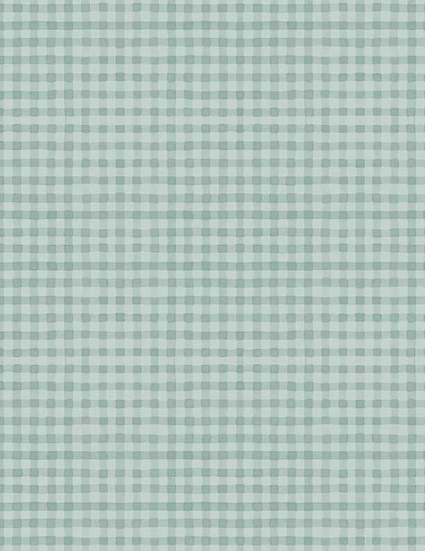 Blessed by Nature Gingham Blue