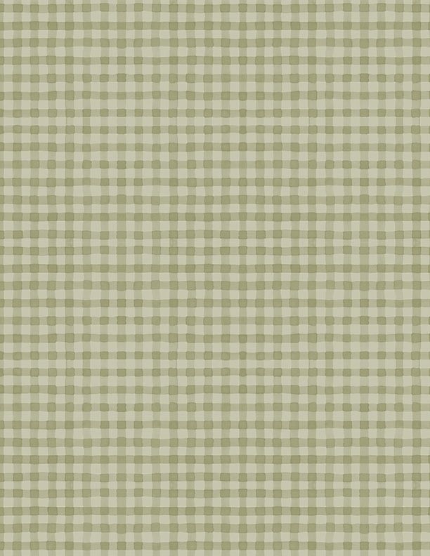 Blessed by Nature Gingham Green