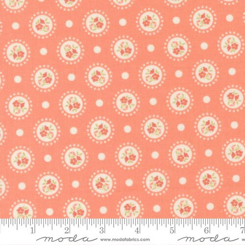 Sunbonnet Coral Double Dot