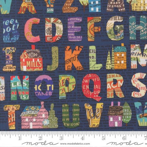 Paper Hamlet Midnight Alphabet