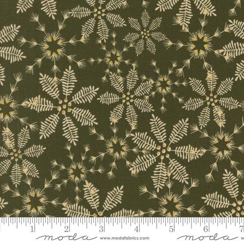 Old World Yuletide Pine Snowflake