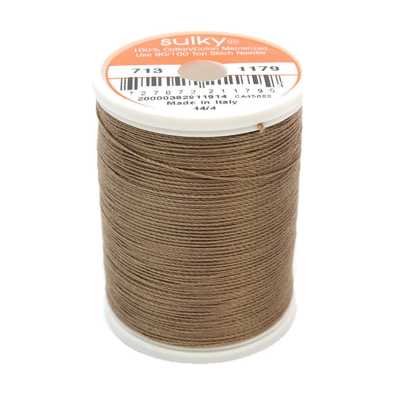 Cotton 12wt 330yd Dk Taupe