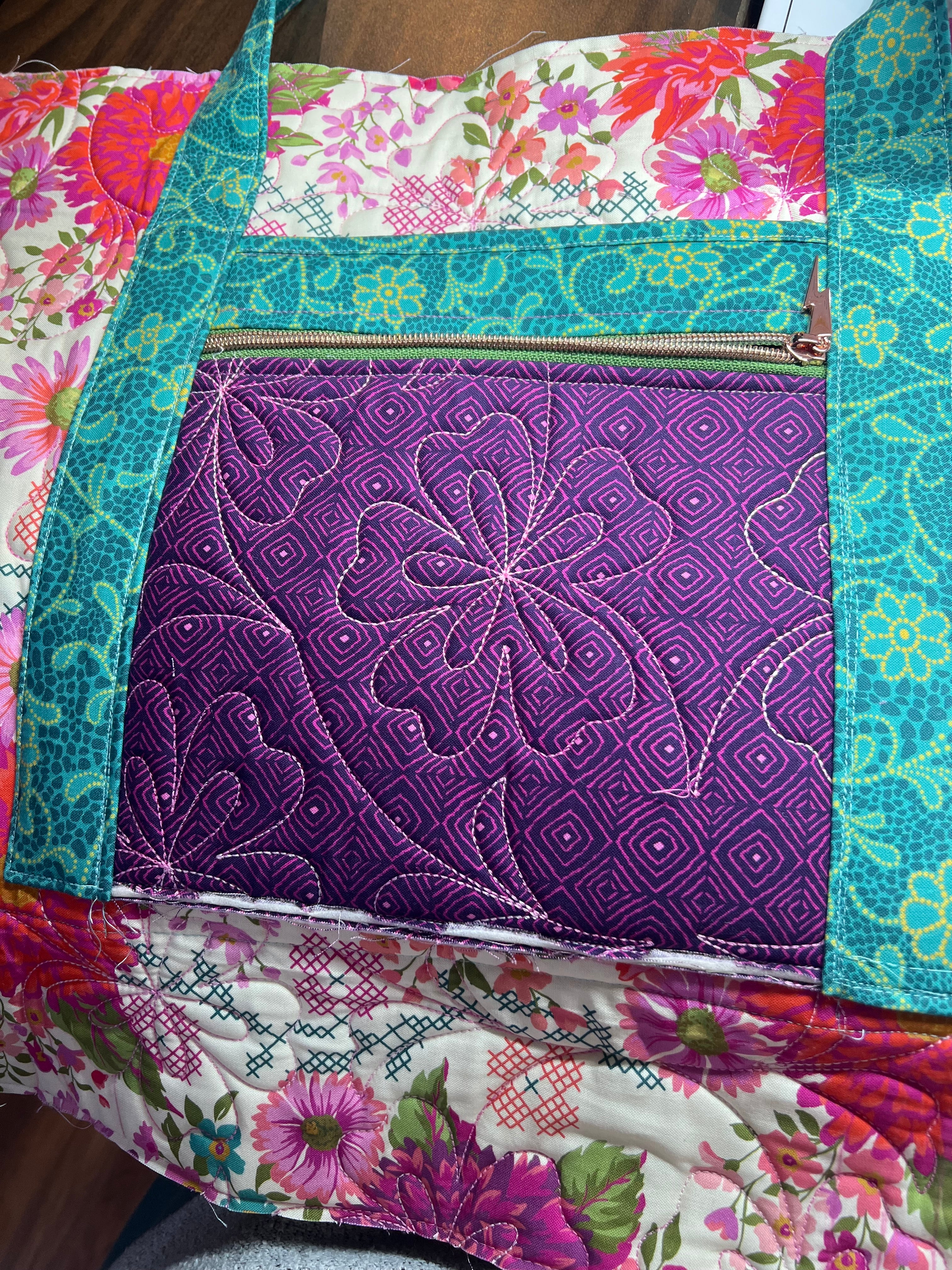 Edge-to-Edge Quilting in the Hoop Class