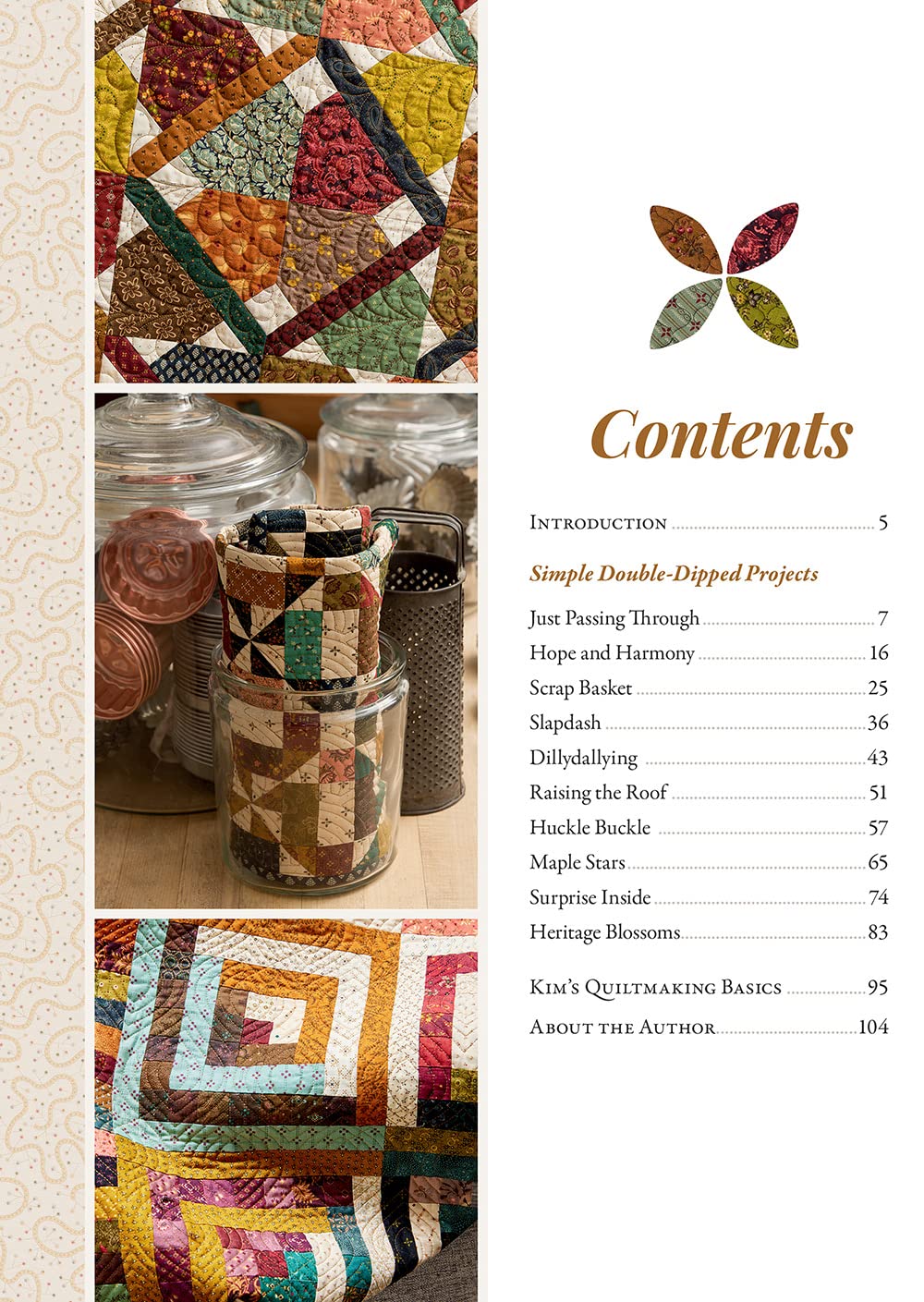 Simple Double-Dipped Quilts Book