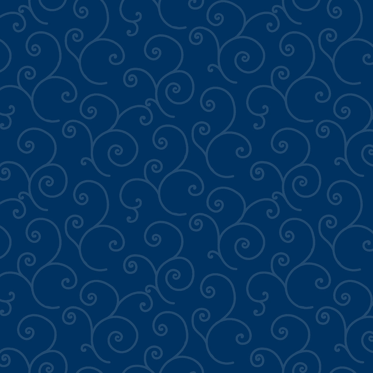 Navy Tonal Scroll