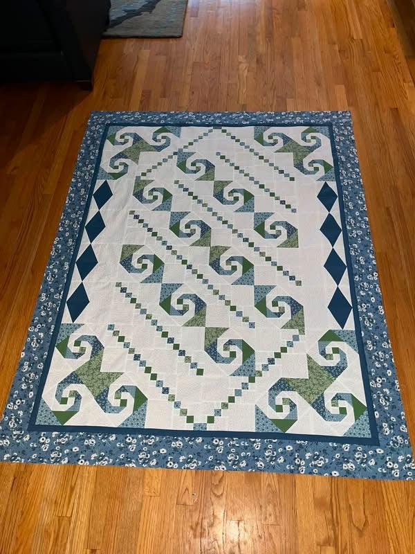 M50 Surf's Up Quilt Patterns (Hang Ten & Riptide)