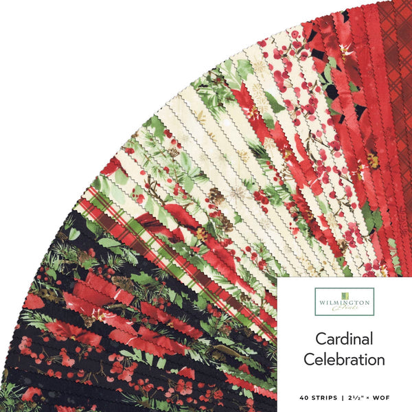 Cardinal Celebration  40pcs 2 1/2"