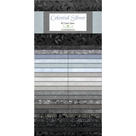 Celestial Silver, 2 1/2" 40pcs