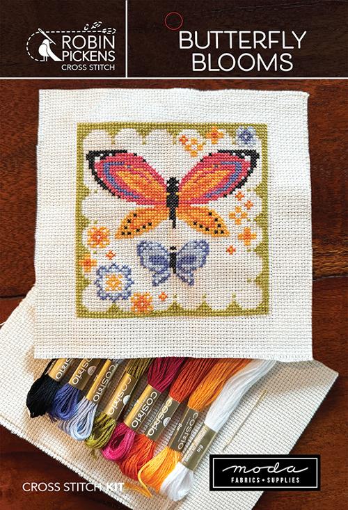 Butterfly Blooms Cross Stitch