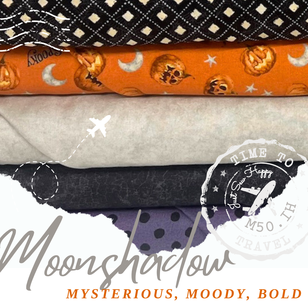 M50 Island Hopping Quilt Kit: Moonshadow