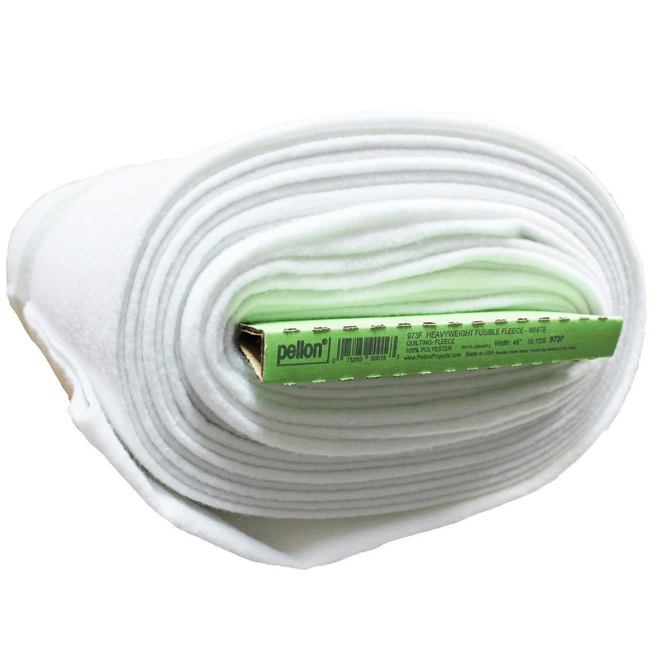 Heavyweight Fusible Fleece 45in wide White