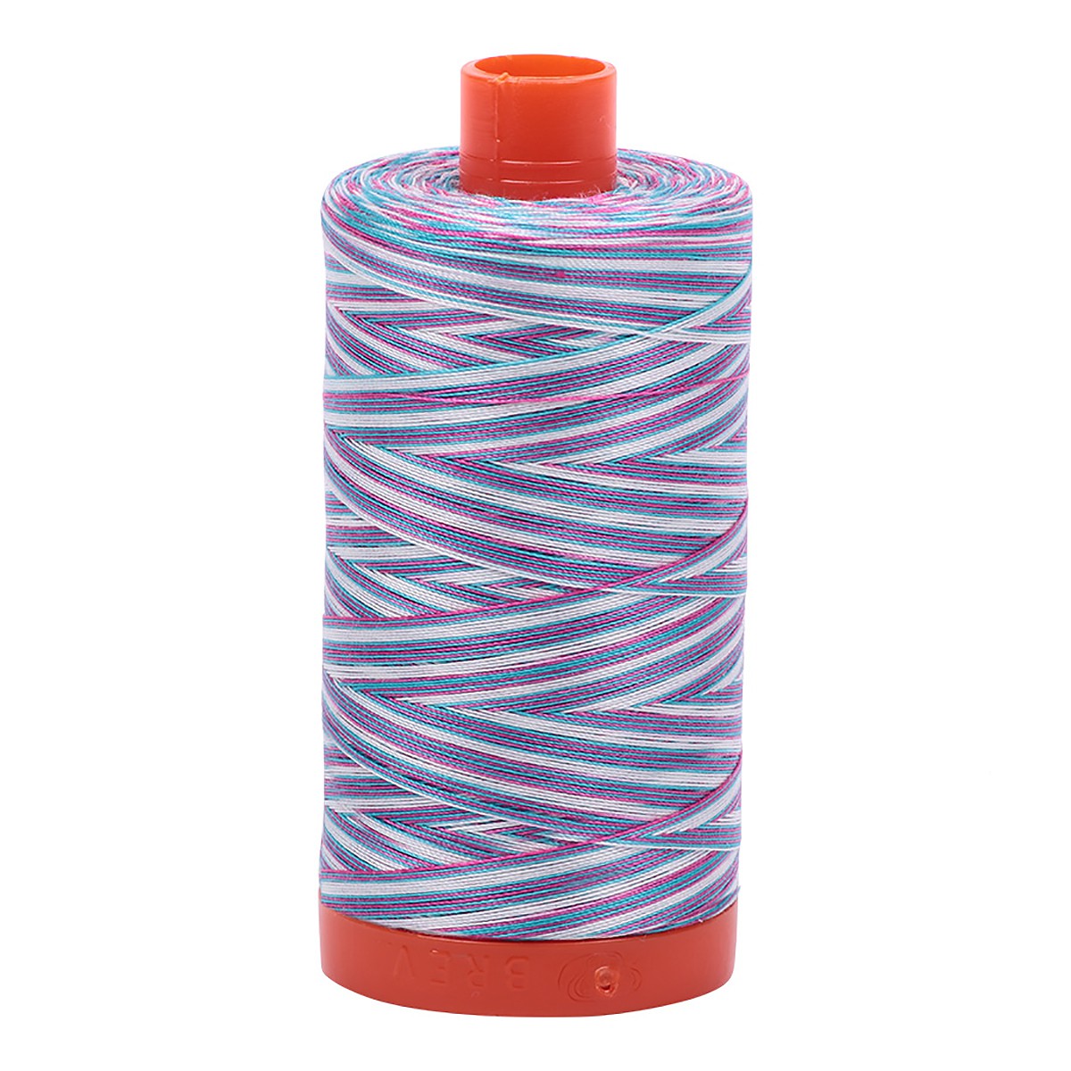 Aurifil  Variegated White & Blue