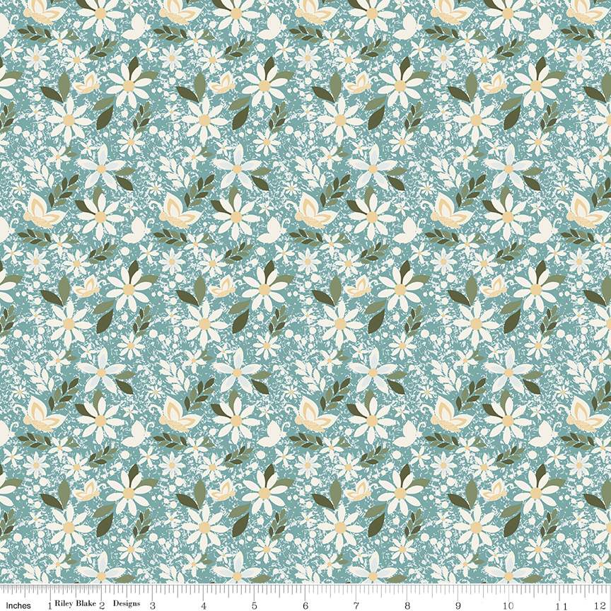 Juju's Petals Dance Teal