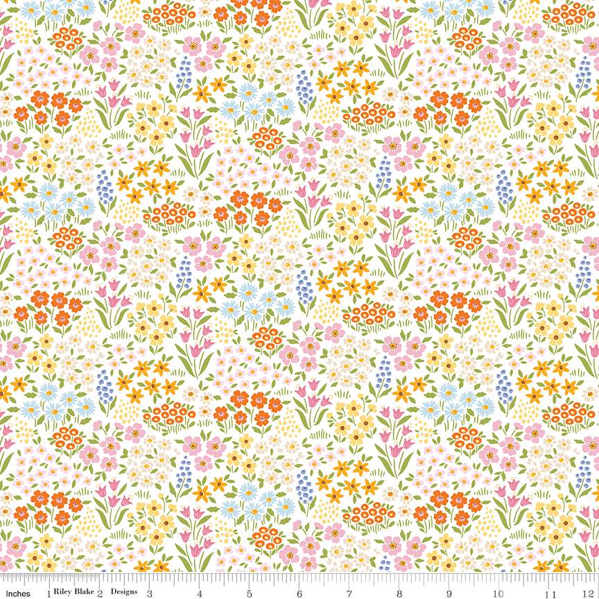 Little Darlin Floral Fields Cream