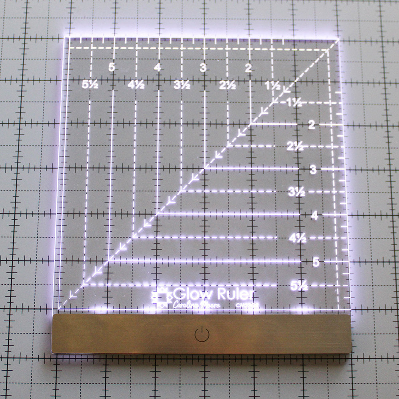 Spotlight Ruler Glow Ruler PREORDER — Just Sew Happy NC