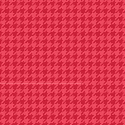 KimberBell Basics Red Houndstooth