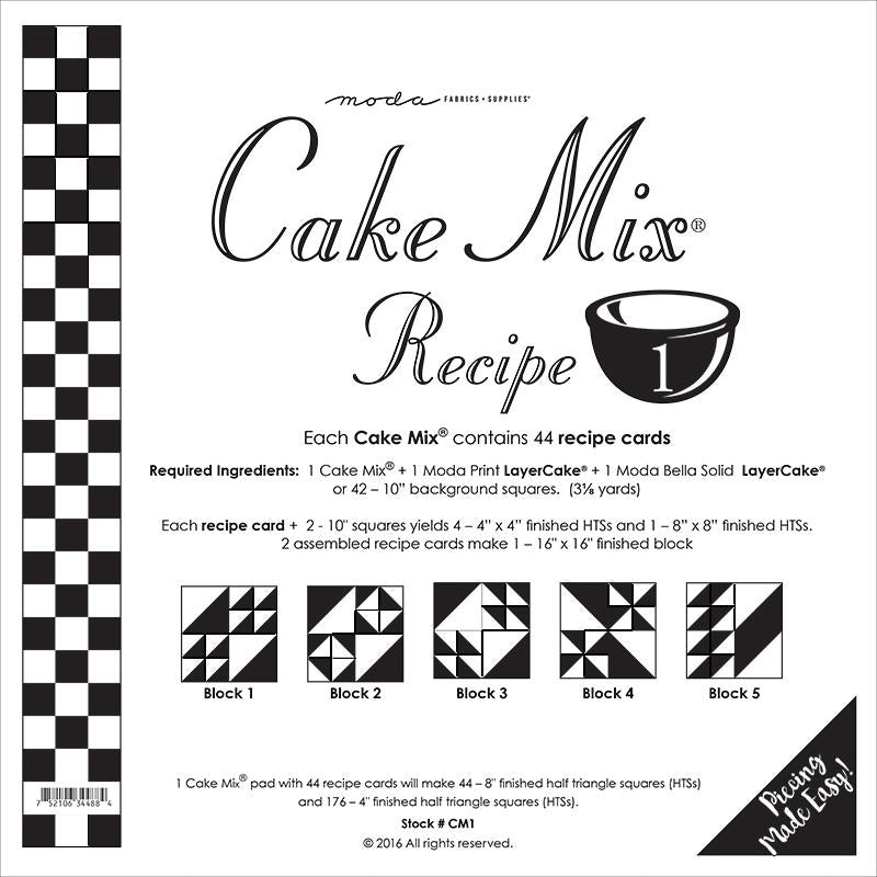 Cake Mix Recipe