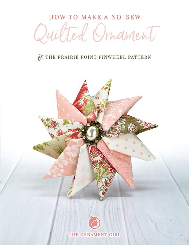 No Sew Ornaments Pinwheel