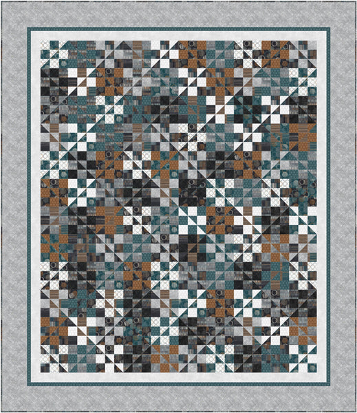 Split Nines Quilt Pattern