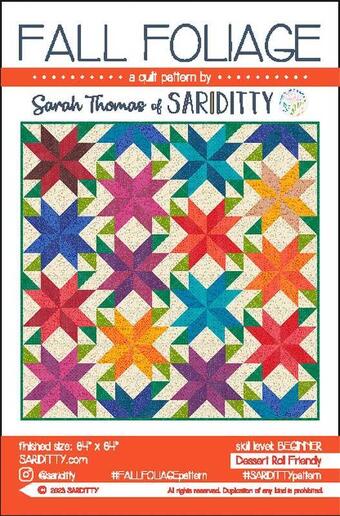 Fall Foliage Pattern — Just Sew Happy NC
