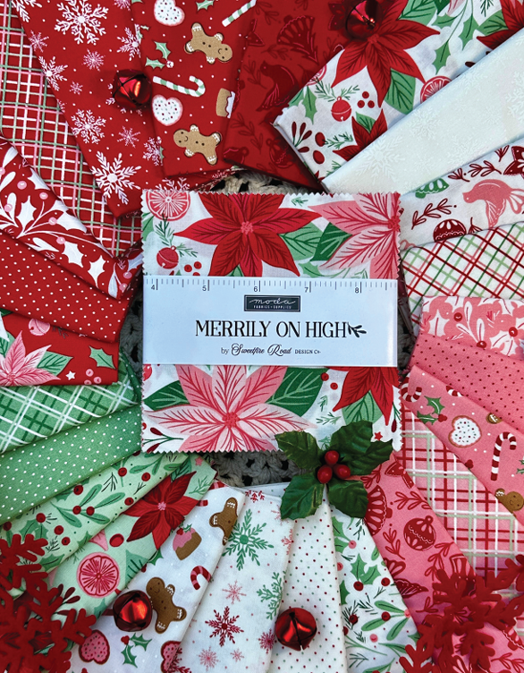 Merrily On High by Sweetfire Road Precuts PREORDER