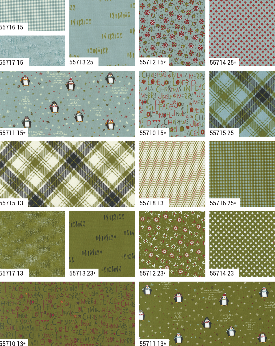 Chilly by Sweetwater Precuts PREORDER