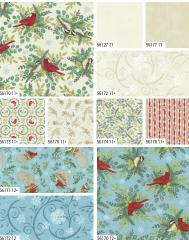 When Snow Falls by Deb Strain Precuts PREORDER