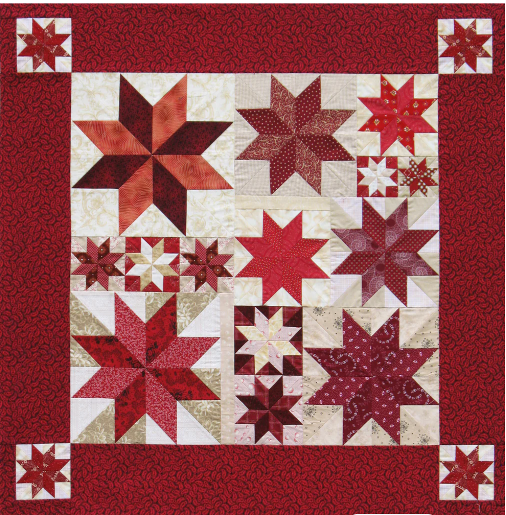 Rapid Fire Lemoyne Star Quilt Class (7/18)