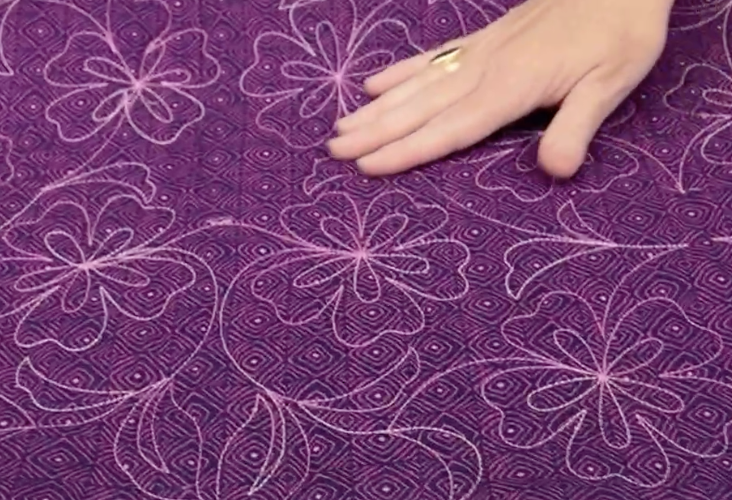 Edge-to-Edge Quilting in the Hoop Class