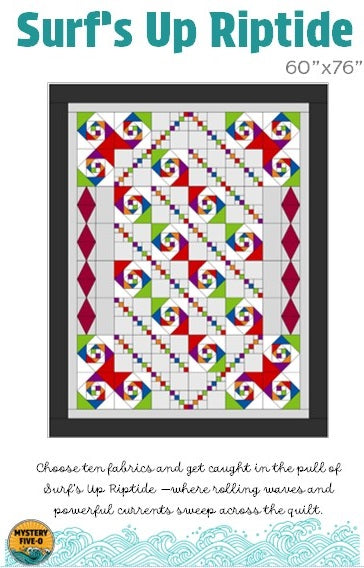 M50 Surf's Up Quilt Patterns (Hang Ten & Riptide)