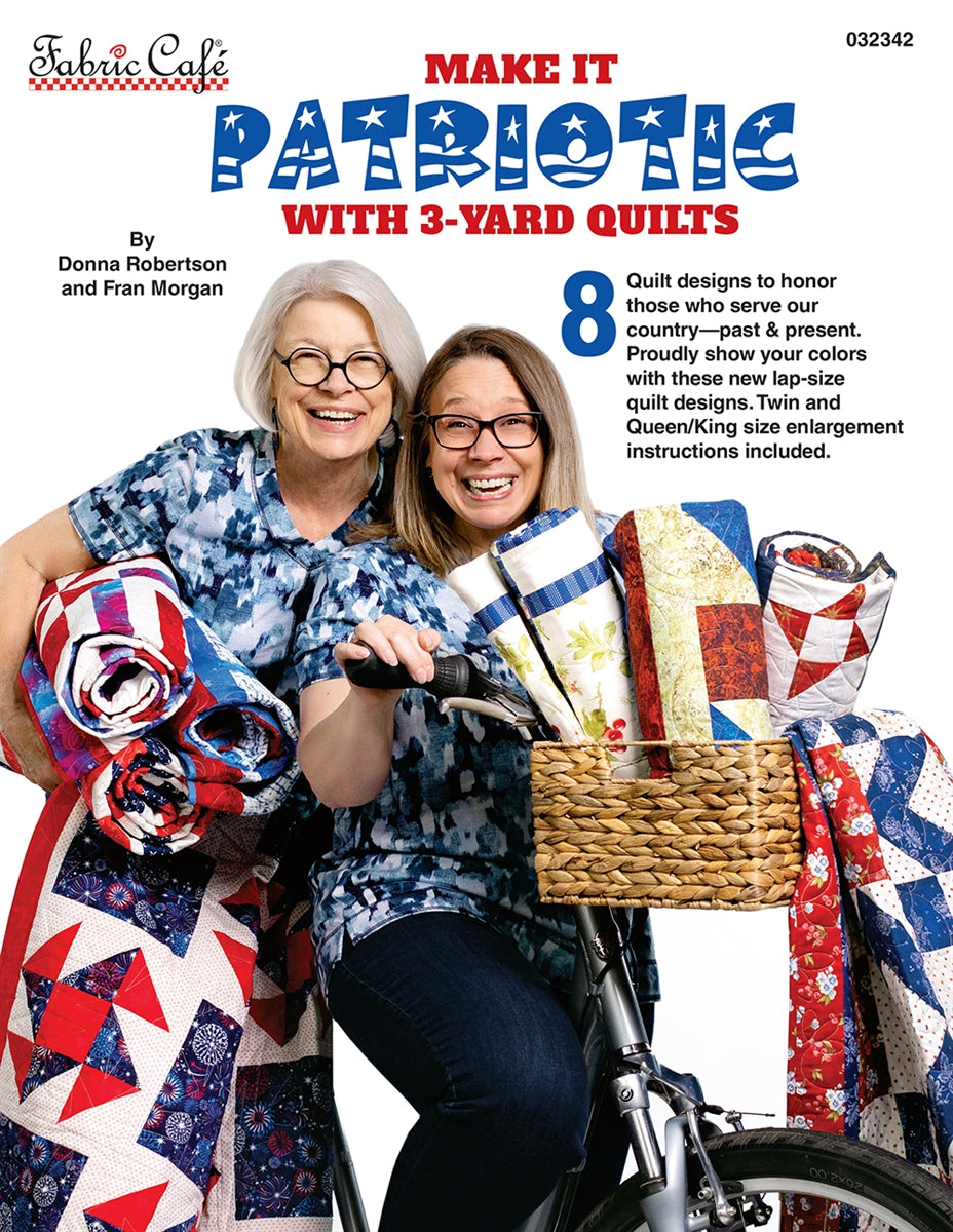 Make it Patriotic 3-Yard Book — Just Sew Happy NC