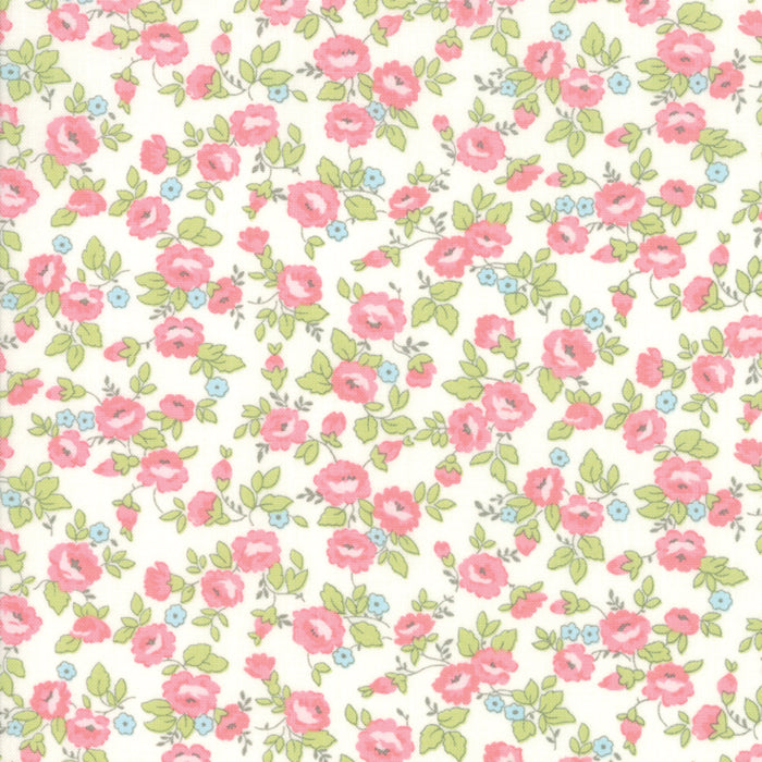 Finnegan Linen Tiny Floral Toss