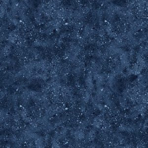 Splatter Texture Dark Blue 108"