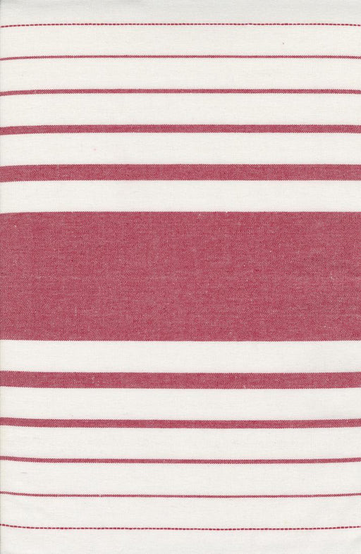 Toweling 18" Enamoured White Red Stripes Gradient