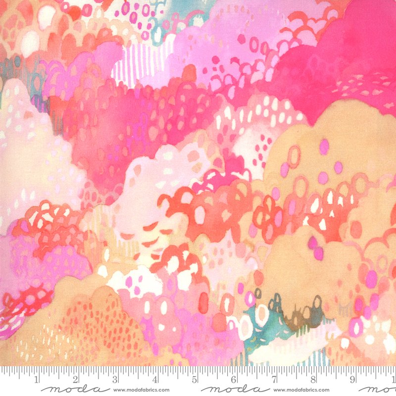 Fanciful Forest Petal Clouds