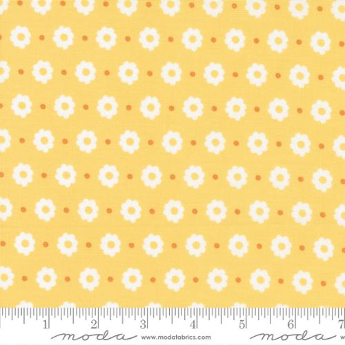 Simply Delightful Buttercup Floral Dot