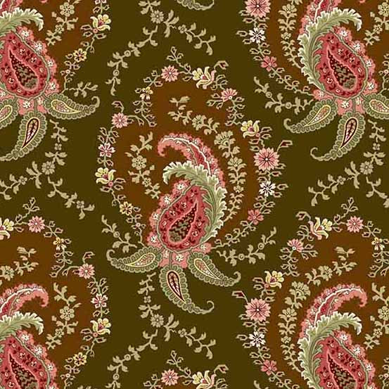 Primrose Paisley Ochre