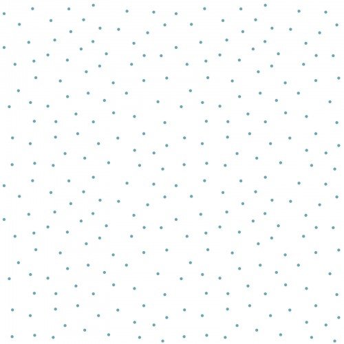 Kimberbell Basics White/Teal Dots