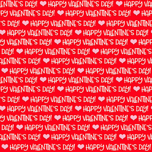 Gnomie Love Red Happy Valentine's Day Words