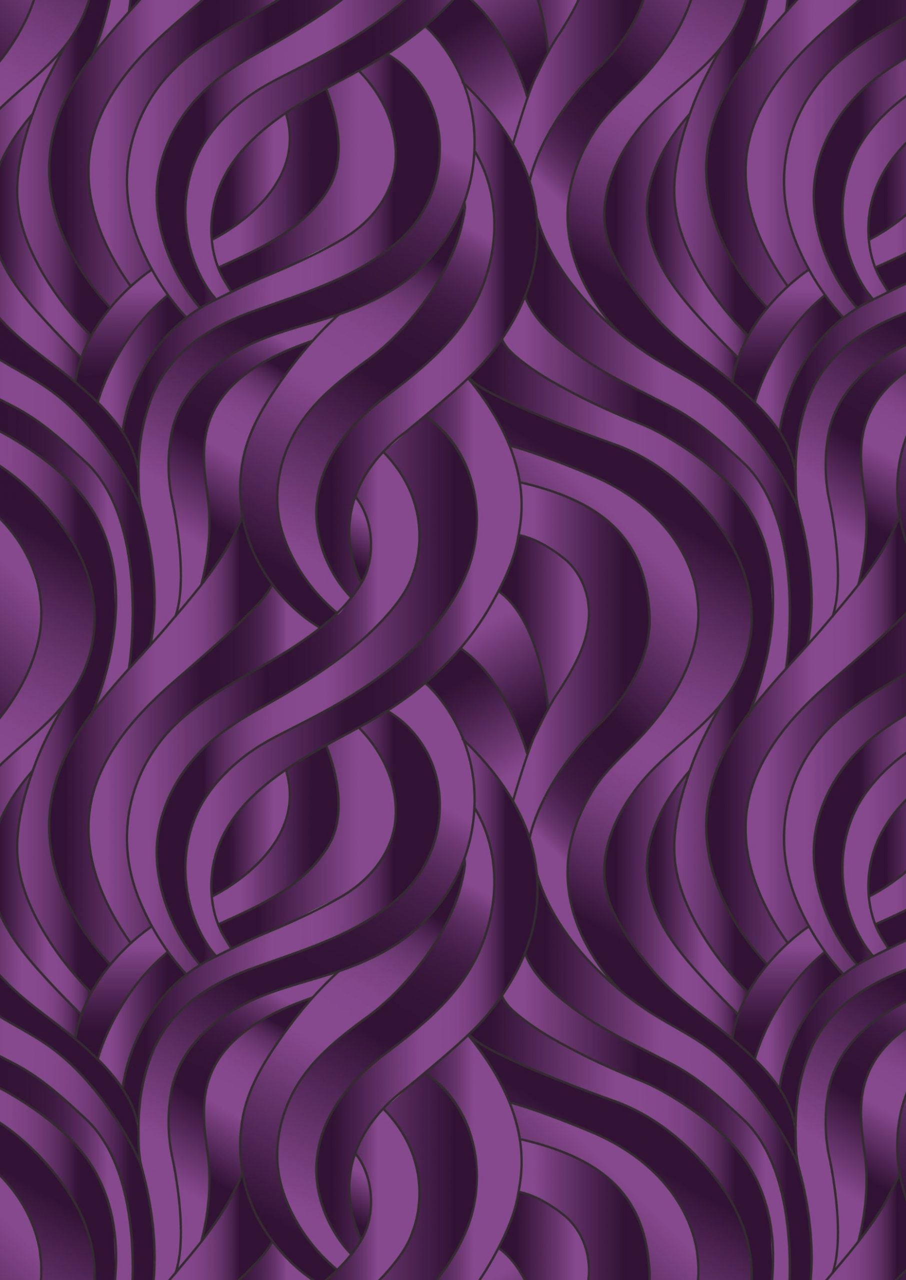 Reflections Dk. Purple Swirls