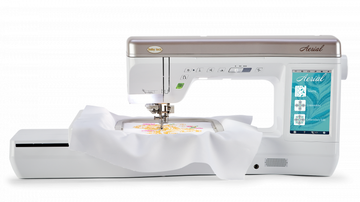 Aerial Sewing and Embroidery Machine