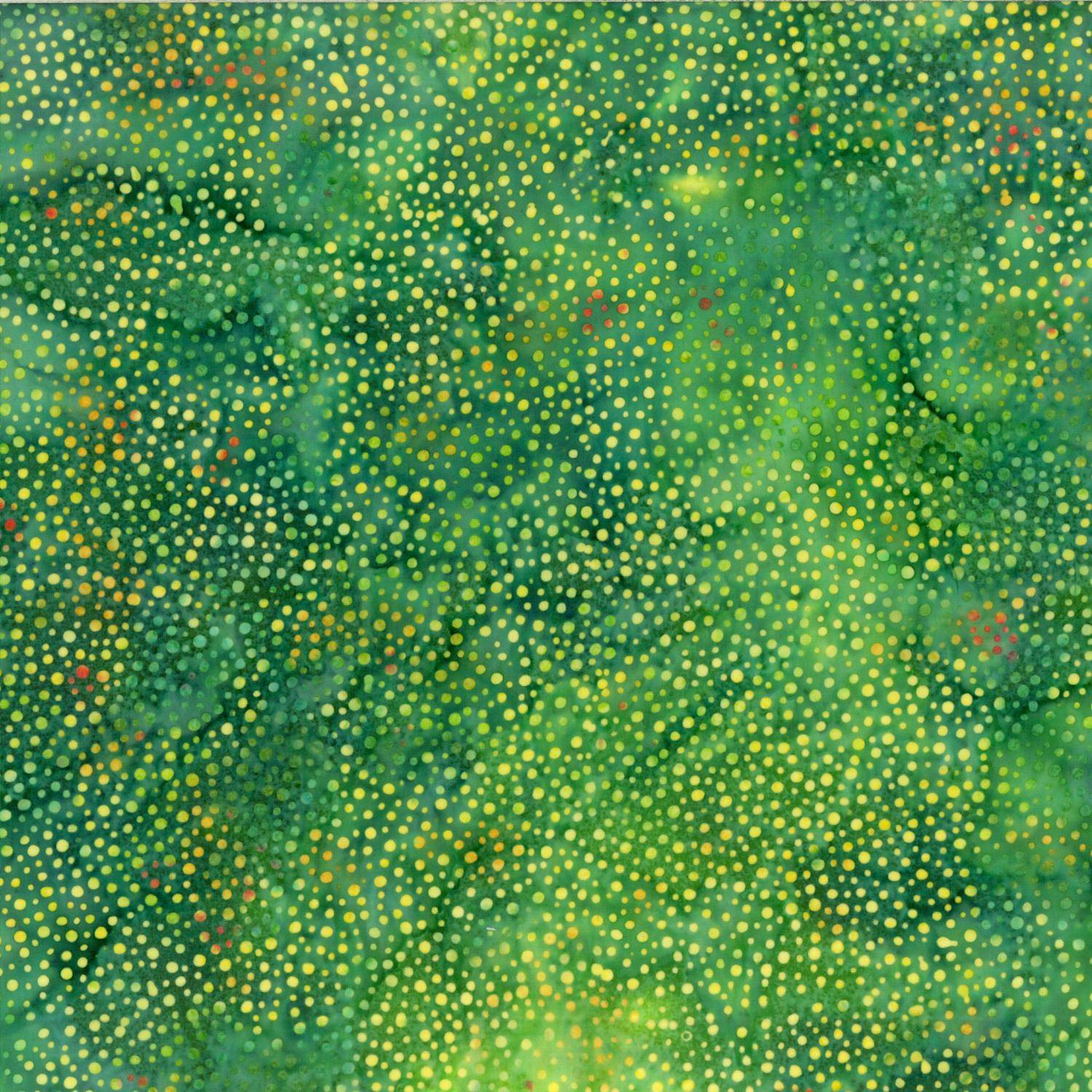 Hoffman Batik Grass Dots
