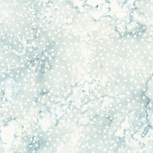 Hoffman Batik Snow Dots