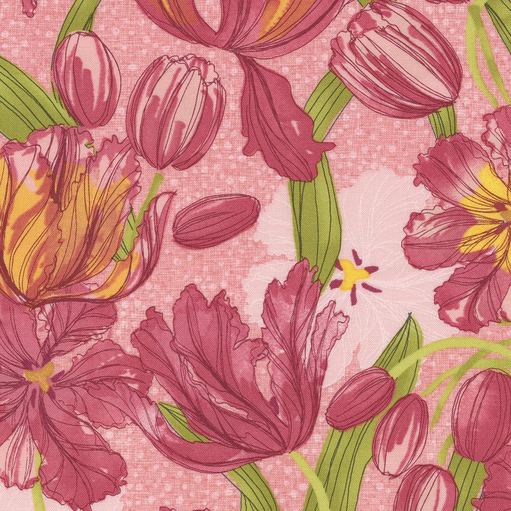 Tulip Tango Watercolor Tulips Princess Pink
